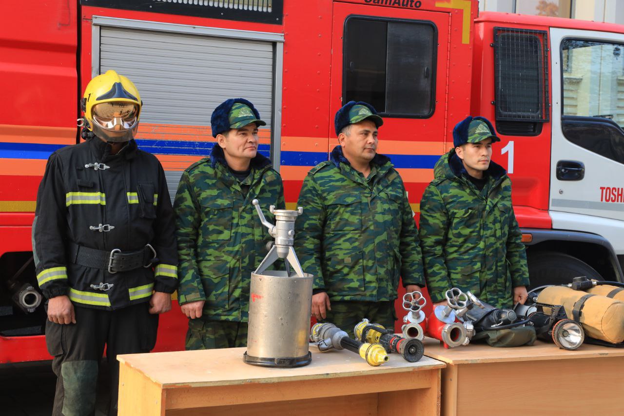 Toshkent arxitektura-qurilish universitetida is gazidan zaharlanishning oldini olishga bag‘ishlangan nazariy va amaliy mashg‘ulot o'tkazildi